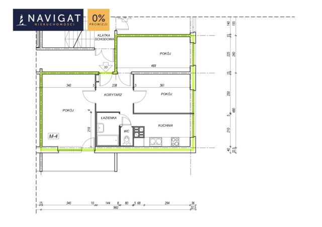 Mieszkanie 3-pokojowe Gdańsk Suchanino, ul. Otwarta. Zdjęcie 18