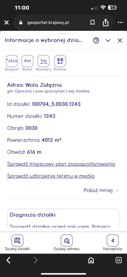 Działka rolna Wola Załężna. Zdjęcie 4