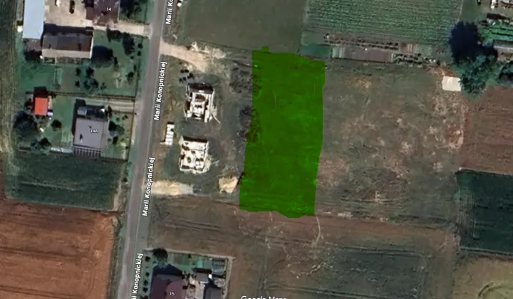 Działka budowlana Gąsawa, ul. Konopnickiej