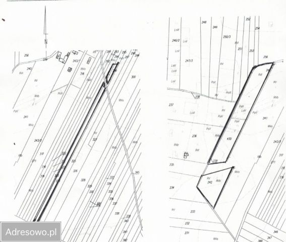 Działka rolna Stary Mystkówiec. Zdjęcie 1