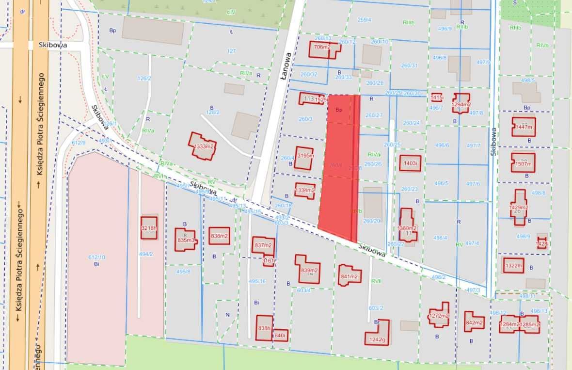 Działka budowlana Kielce, ul. Skibowa. Zdjęcie 2