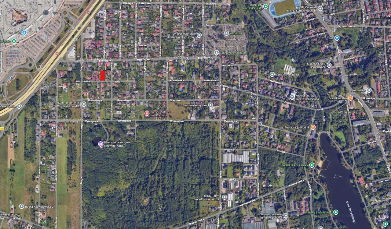 Działka budowlana Łódź Ruda Pabianicka, ul. Iłowa. Zdjęcie 1