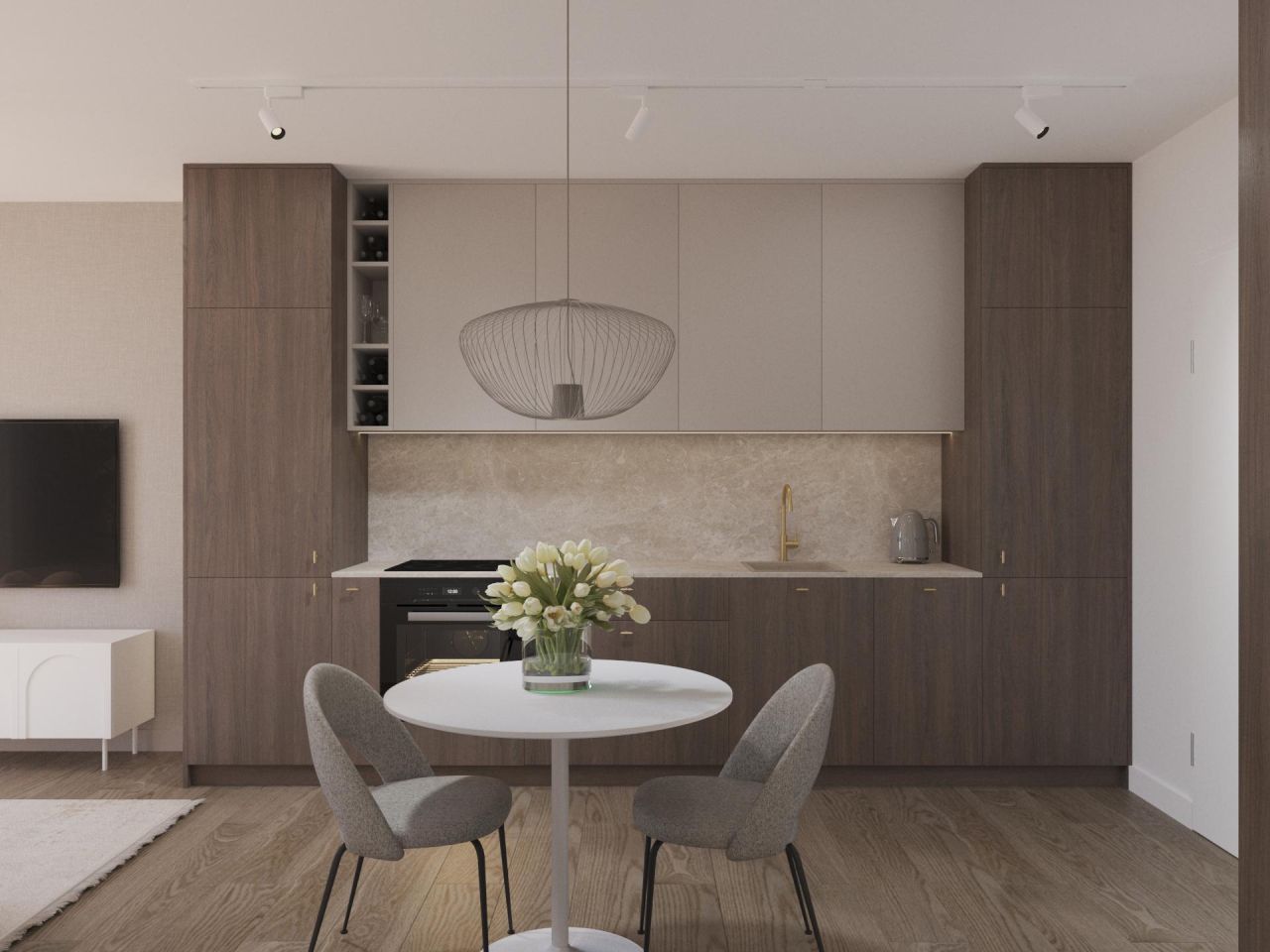 Mieszkanie 2-pokojowe Kraków Podgórze Duchackie, ul. Podedworze. Zdjęcie 1