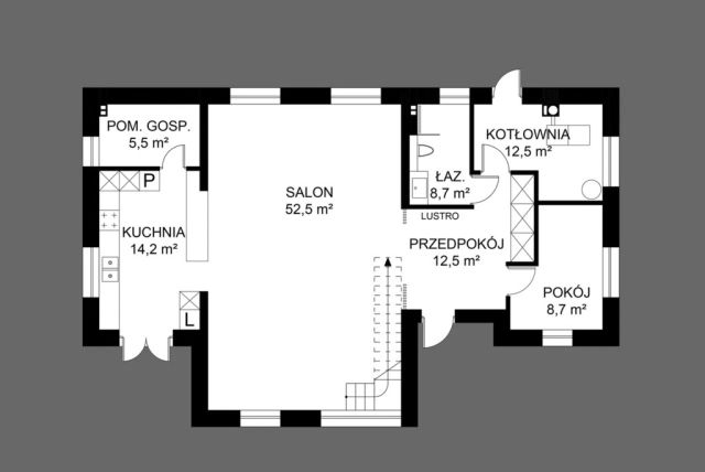 dom wolnostojący, 5 pokoi Skoków. Zdjęcie 25