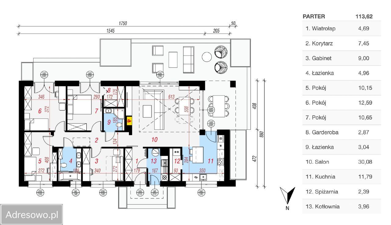 dom wolnostojący, 4 pokoje Dąbcze, ul. Cisowa. Zdjęcie 8
