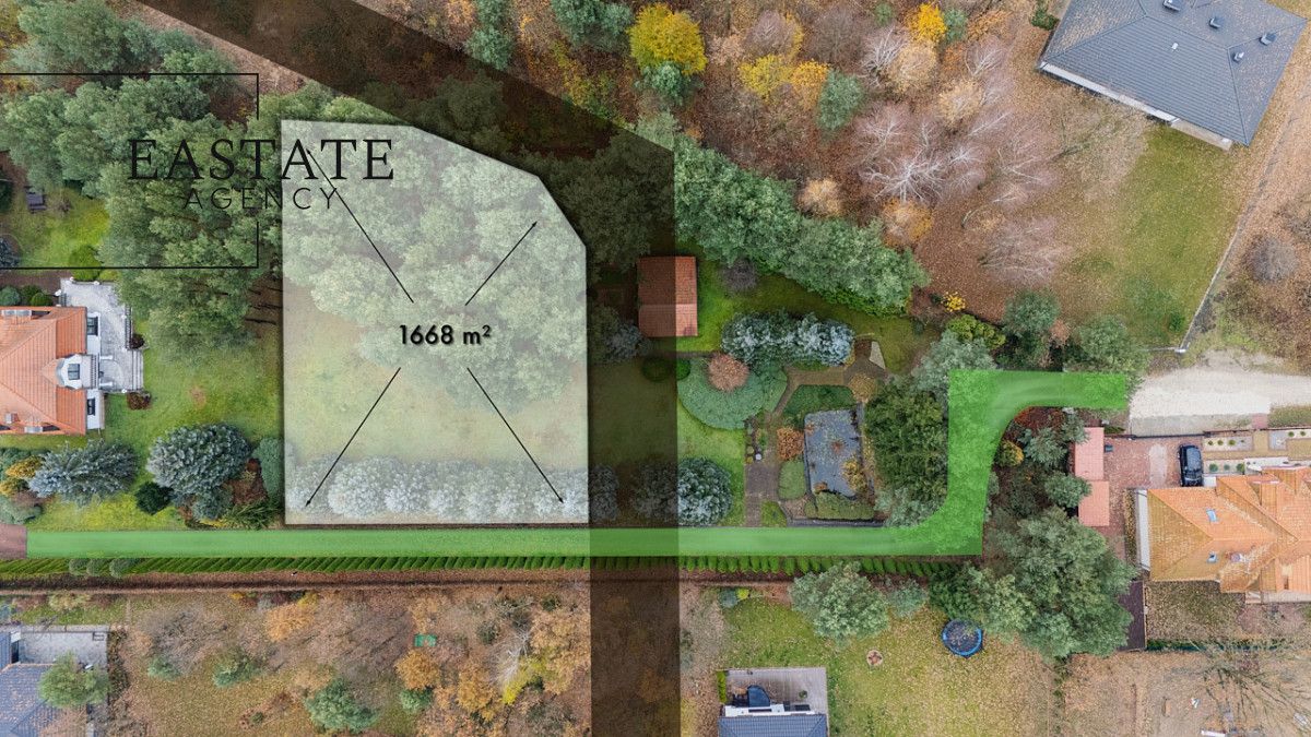 Działka budowlana Wiktorów, ul. Leśna. Zdjęcie 7