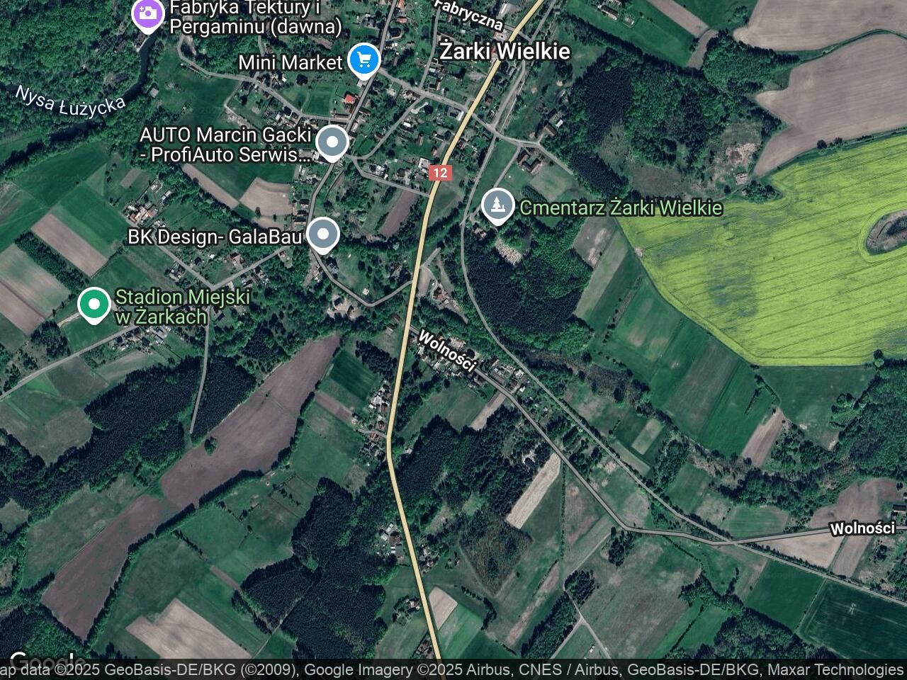 Działka rolna Żarki Wielkie, ul. Wolności