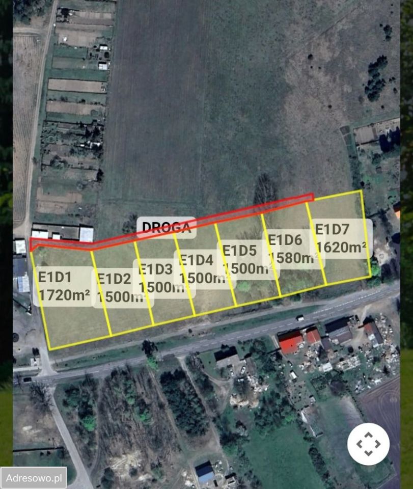 Działka budowlana Gajewo. Zdjęcie 1