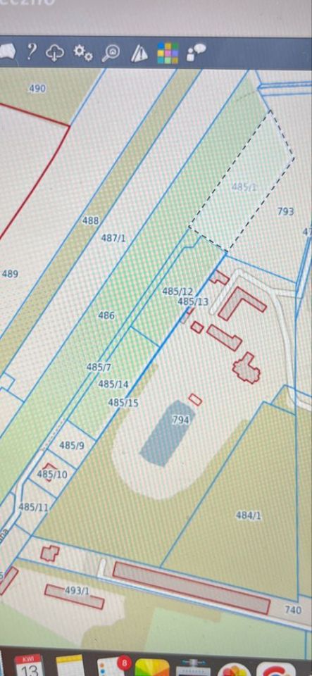 Działka budowlana Łazy. Zdjęcie 6