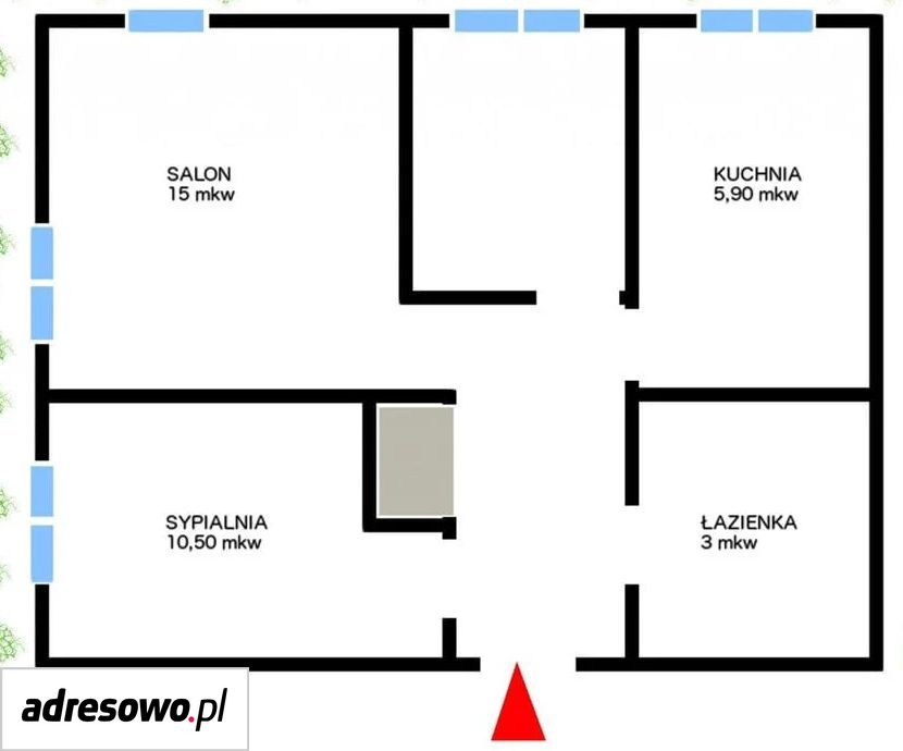 Mieszkanie 3-pokojowe Warszawa Żoliborz, ul. Władysława Broniewskiego. Zdjęcie 7