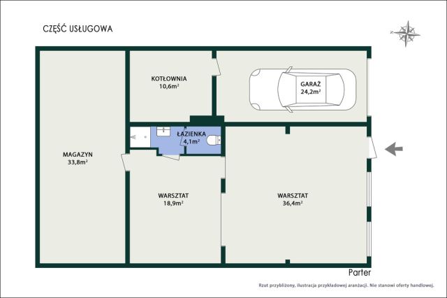 dom szeregowy, 6 pokoi Pruszków, ul. Miejska. Zdjęcie 14