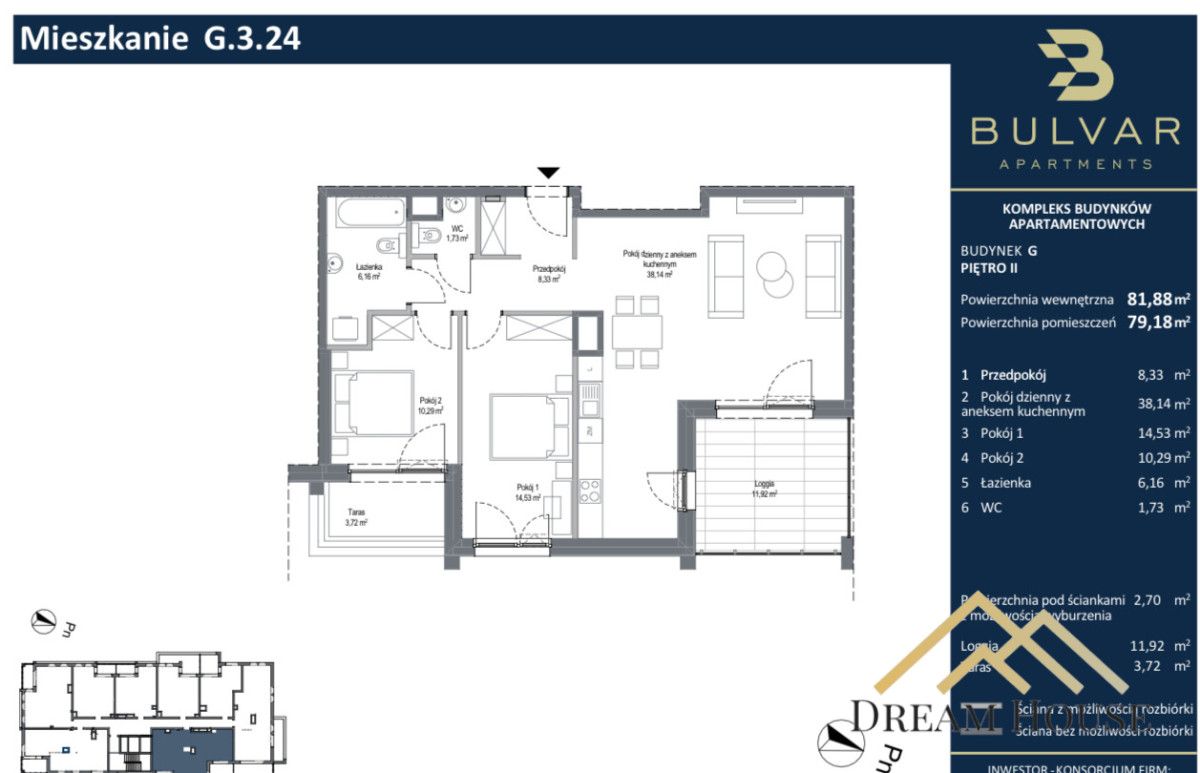Mieszkanie 3-pokojowe Gdańsk Przymorze, ul. Czarny Dwór. Zdjęcie 14