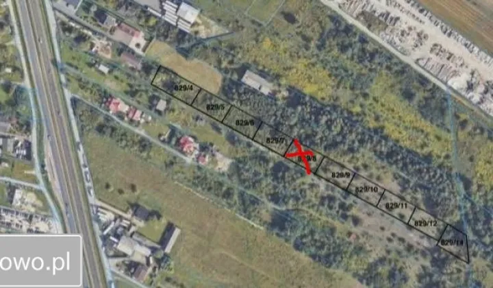 Działka budowlana Wielogóra, ul. Warszawska