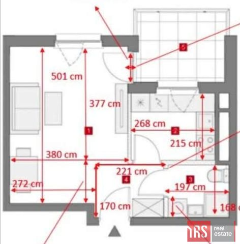 Mieszkanie 1-pokojowe Warszawa Bemowo, ul. Lazurowa. Zdjęcie 7