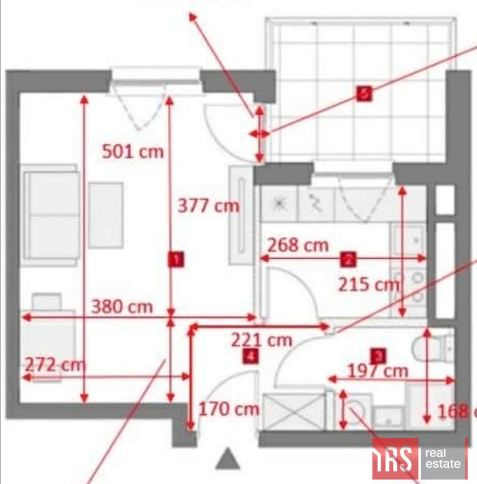 Mieszkanie 1-pokojowe Warszawa Bemowo, ul. Lazurowa. Zdjęcie 7