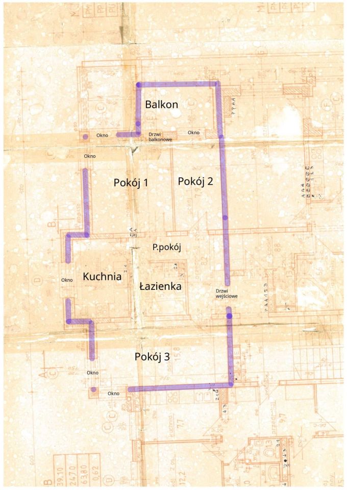 Mieszkanie 3-pokojowe Lublin, ul. Kolorowa. Zdjęcie 3