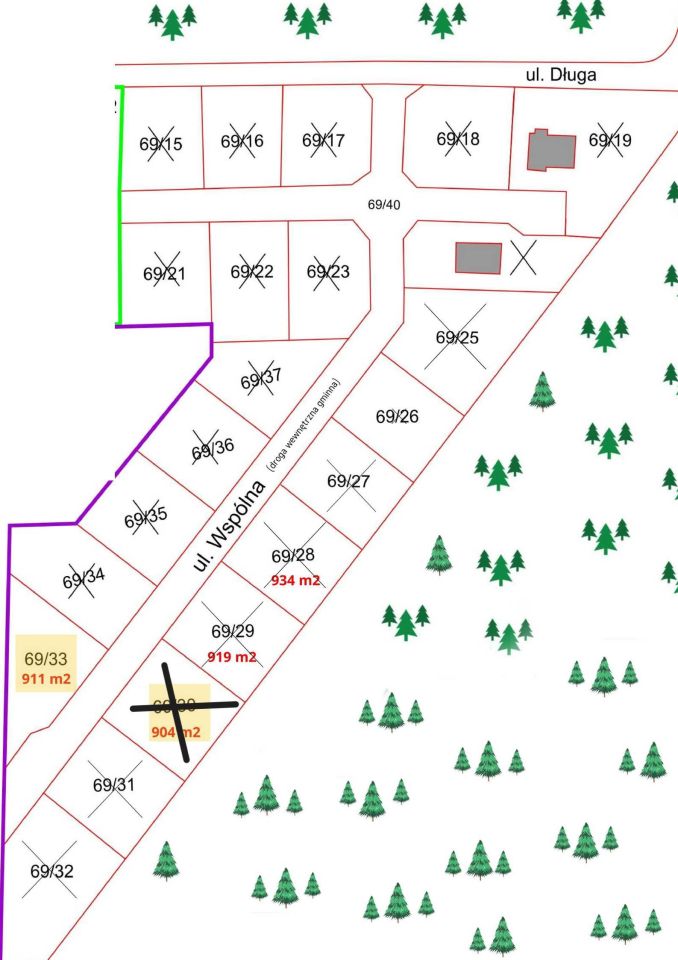 Działka budowlana Cierpice. Zdjęcie 2