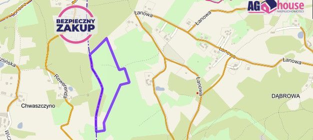 Działka inwestycyjna Gdynia Dąbrowa. Zdjęcie 2