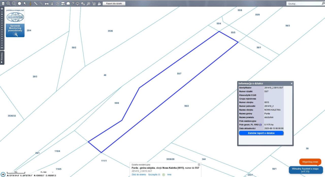 Działka rolna Nowa Kaletka. Zdjęcie 2