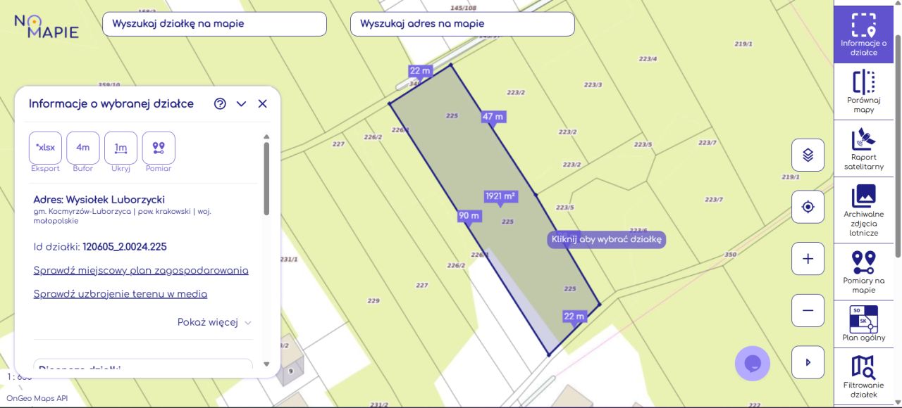 Działka budowlana Wysiołek Luborzycki, ul. Miodowa. Zdjęcie 6