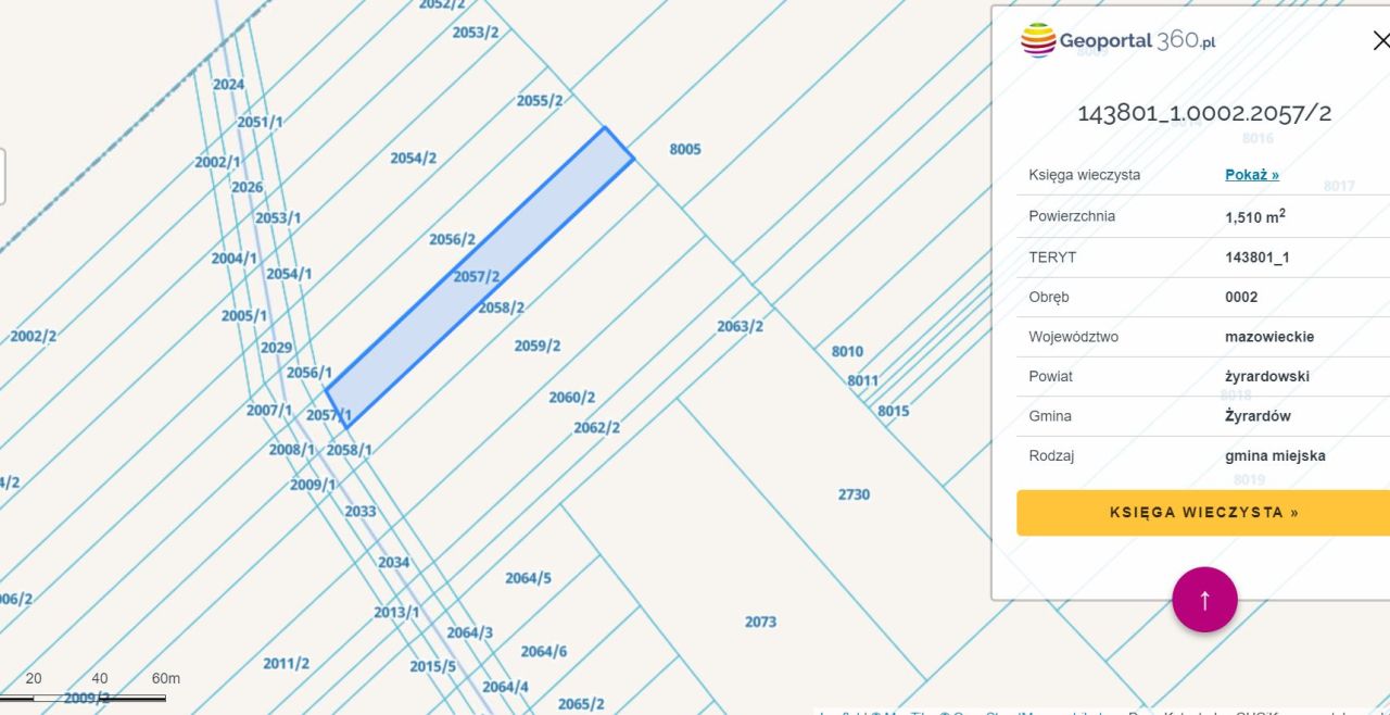 Działka budowlana Żyrardów Teklin, ul. Lawendowa. Zdjęcie 3