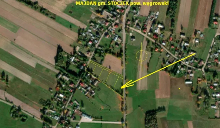 Działka budowlana Majdan