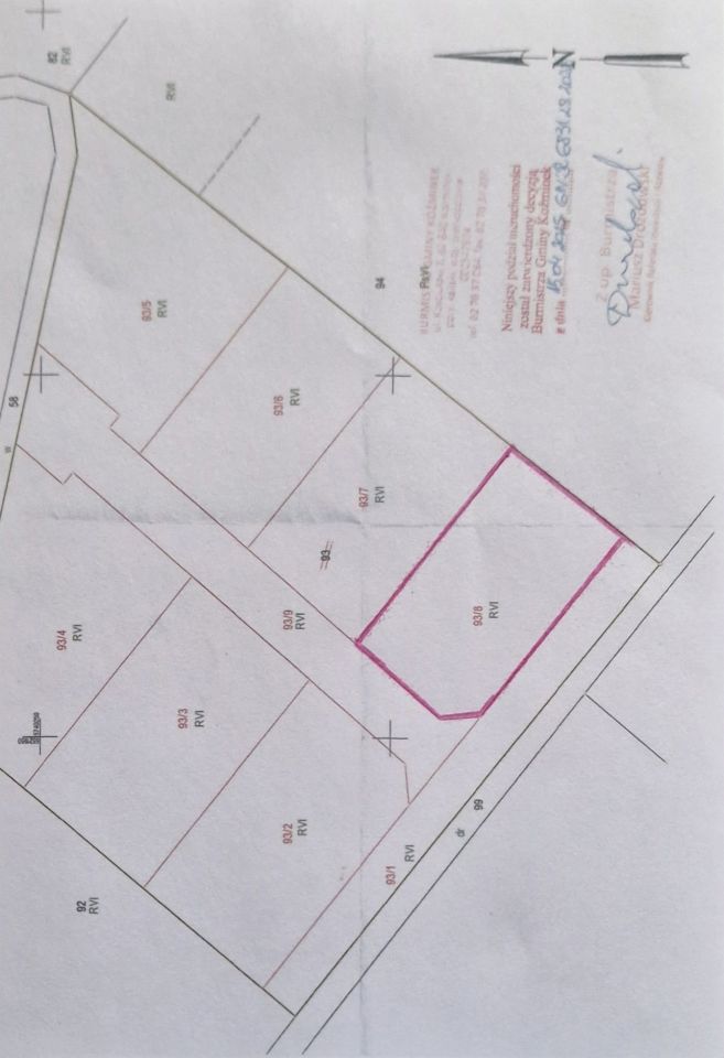 Działka budowlana Koźminek