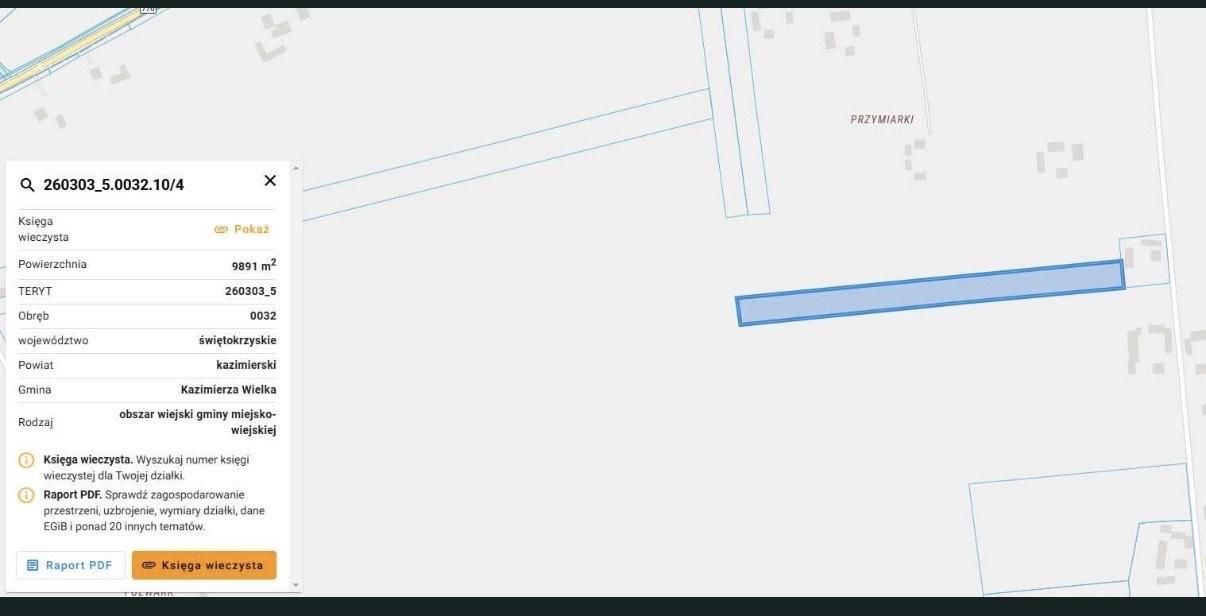 Działka rolna Boronice. Zdjęcie 2