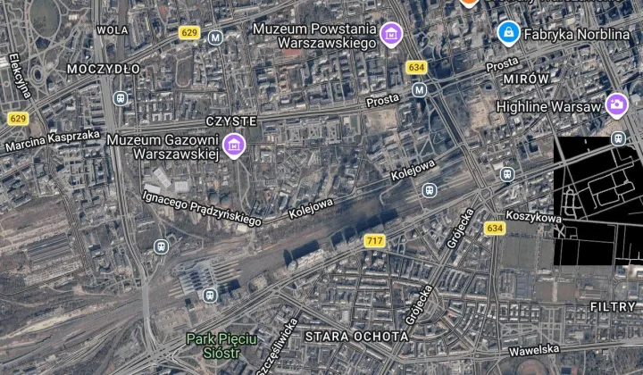 Mieszkanie 3-pokojowe Warszawa Wola, ul. Kolejowa