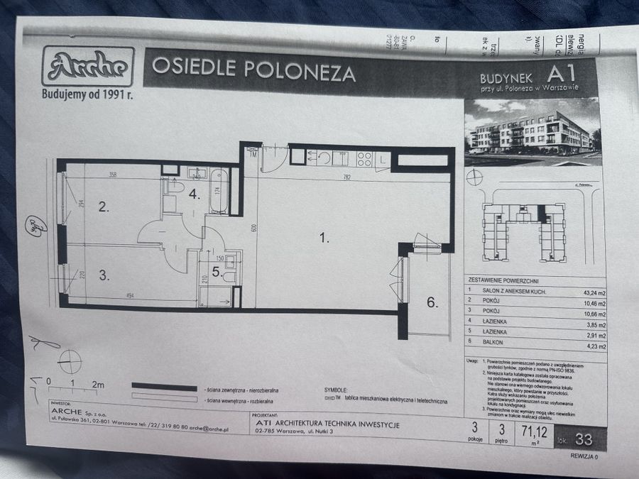 Mieszkanie 3-pokojowe Warszawa Ursynów, ul. Polki. Zdjęcie 15