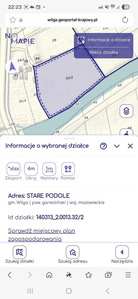 Działka rolno-budowlana Stare Podole. Zdjęcie 3