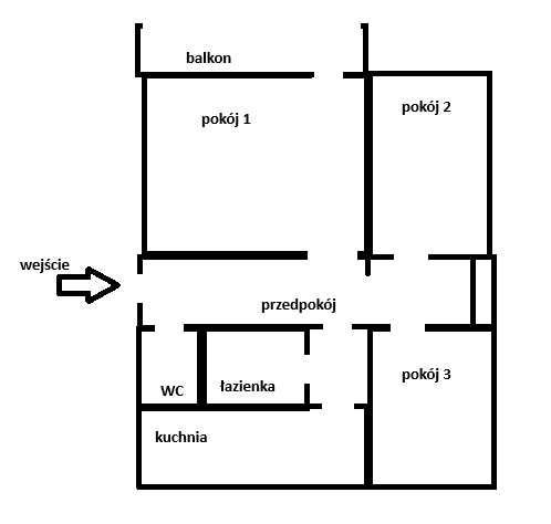 Mieszkanie 3-pokojowe Łódź Teofilów, ul. Grabieniec. Zdjęcie 8