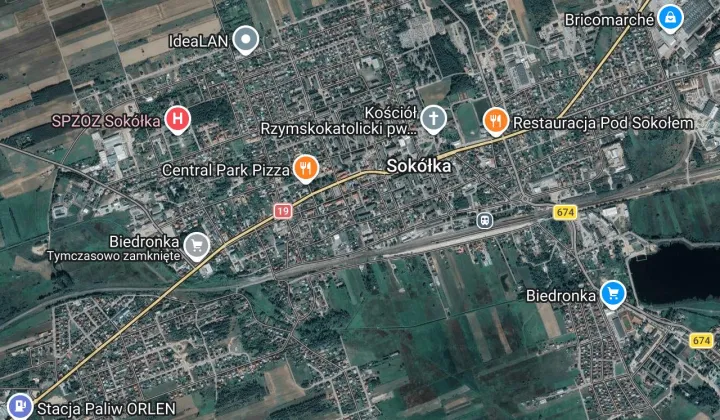 Działka siedliskowa Geniusze