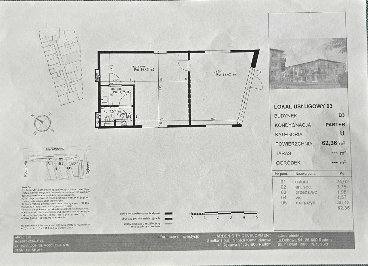 Lokal Radom Borki. Zdjęcie 2