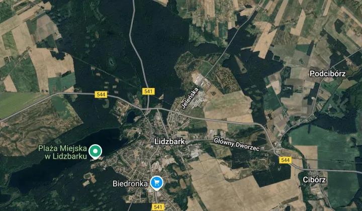 Działka rod Lidzbark, ul. Jeleńska