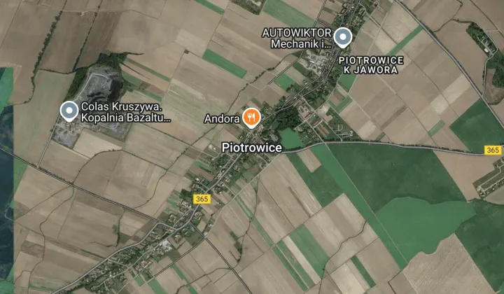 Działka inwestycyjna Piotrowice