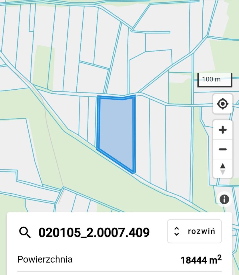 Działka rolna Parowa. Zdjęcie 2