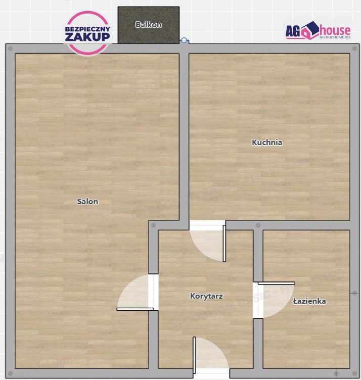 Mieszkanie 1-pokojowe Rotmanka, ul. Sasankowa. Zdjęcie 6