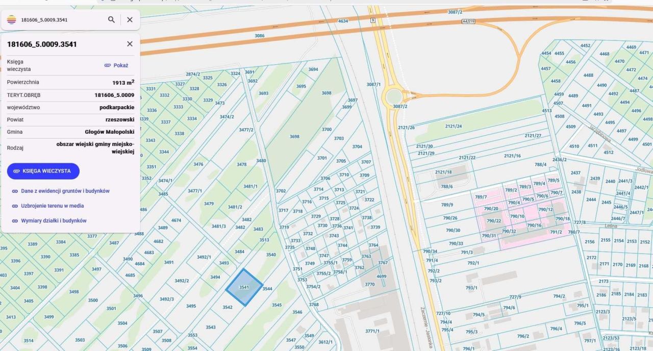 Działka budowlana Rudna Mała. Zdjęcie 5