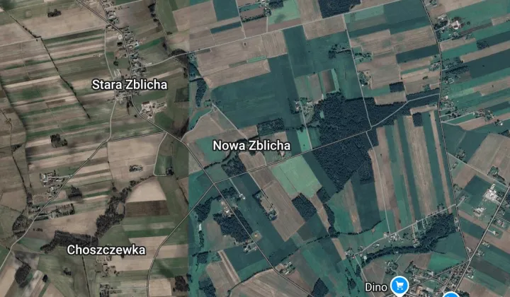 Działka rolna Nowa Zblicha