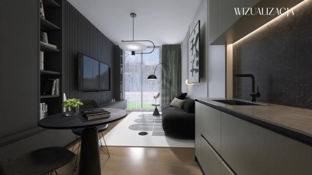 Mieszkanie 1-pokojowe Wrocław Krzyki, ul. Stanisława Drabika. Zdjęcie 3