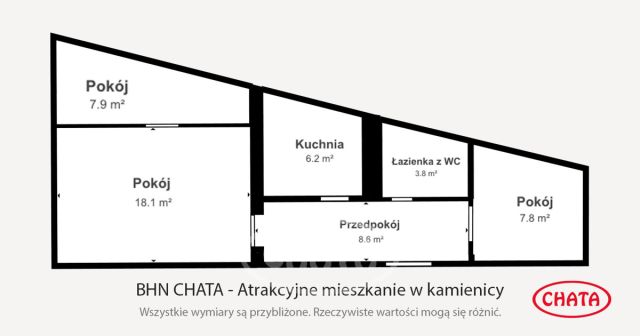 Mieszkanie 3-pokojowe Wrocław Śródmieście, ul. Mikołaja Sępa-Szarzyńskiego. Zdjęcie 6