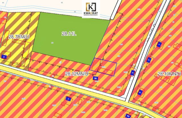 Działka budowlana Mikanów. Zdjęcie 1