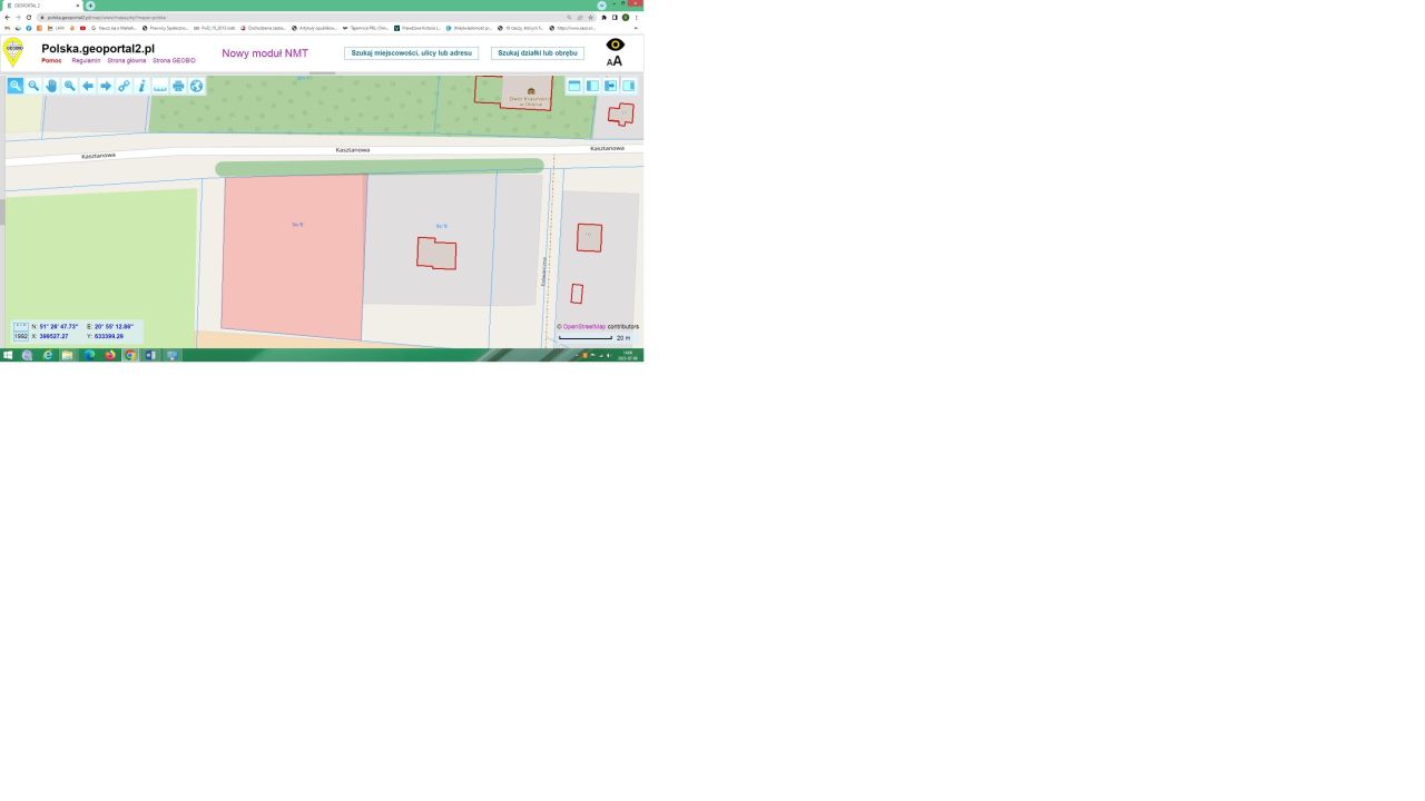 Działka siedliskowa Oblas, ul. Kasztanowa. Zdjęcie 2