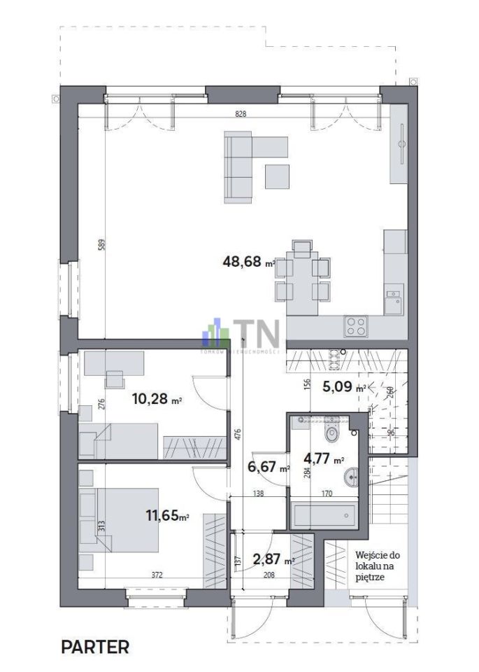 Mieszkanie 3-pokojowe Kamieniec Wrocławski. Zdjęcie 15