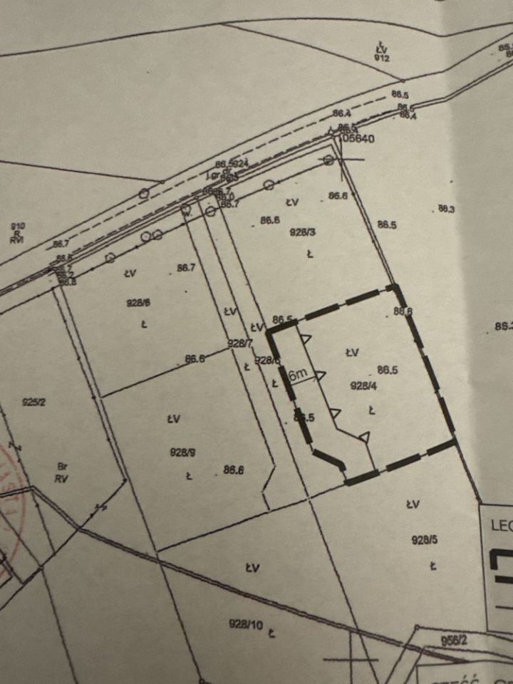 Działka budowlana Zębowo, ul. Łąkowa. Zdjęcie 5