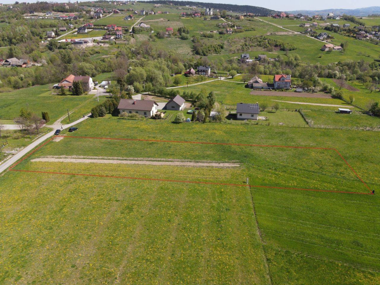 Działka budowlana Trzetrzewina