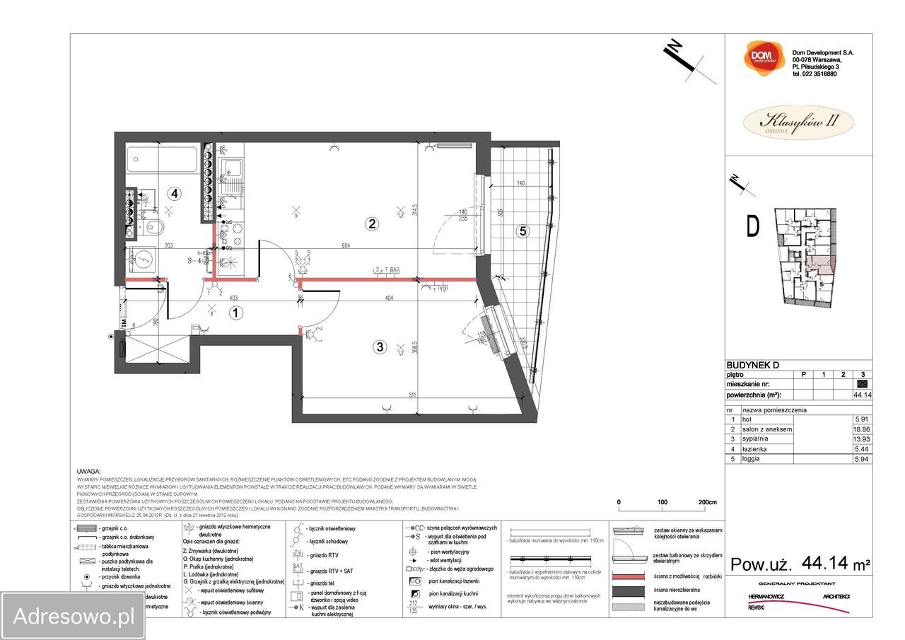 Mieszkanie 2-pokojowe Warszawa Białołęka, ul. Dziatwy. Zdjęcie 12