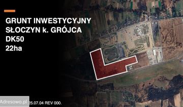 Działka inwestycyjna Słomczyn