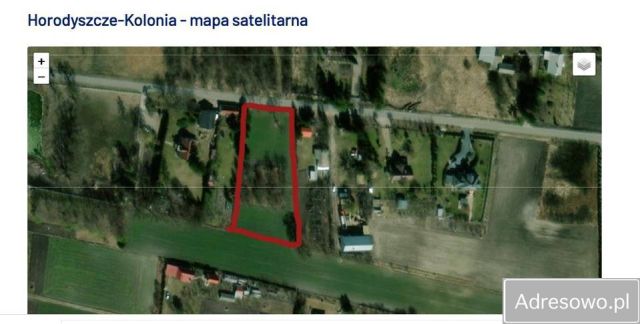 Działka budowlana Horodyszcze-Kolonia. Zdjęcie 1